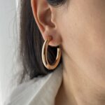 گوشواره حلقه ژوپینگ کد E1014
