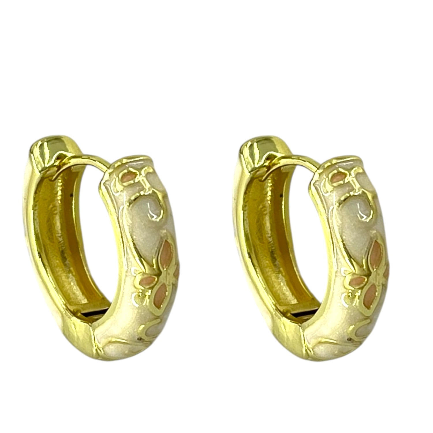 گوشواره-زنانه-میناکاری-مدل-گل-کد-E6414-1 گوشواره زنانه میناکاری مدل گل کد E6414