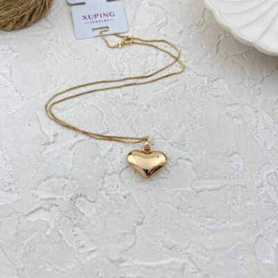 گردنبند زنانه ژوپینگ مدل قلب کد N5048