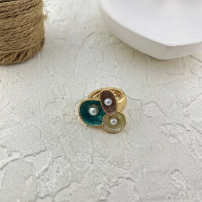انگشتر زنانه مدل میناکاری کد R5156