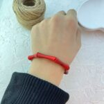 دستبند زنانه بنگل مدل رزین کد B5395