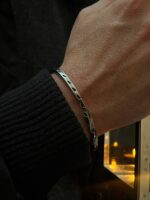 دستبند بنگل مردانه آذرخش کد Men0033