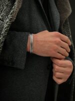 دستبند بنگل مردانه پاور کد Men0030