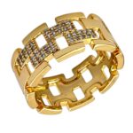 انگشتر زنانه ژوپینگ مدل جواهی کد R51704