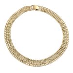 گردنبند زنانه مدل کارتیه کد N5150