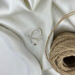 انگشتر زنانه مدل آینه ای دایره کد R51785