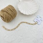 دستبند زنانه ژوپینگ مدل جواهری طرح طلا کد B5086