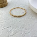 دستبند زنانه ژوپینگ بنگل مدل پاپیون کد B5428