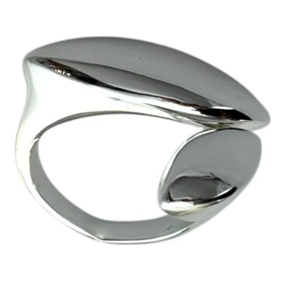 انگشتر زنانه مینیمال ابنقره کد R5062