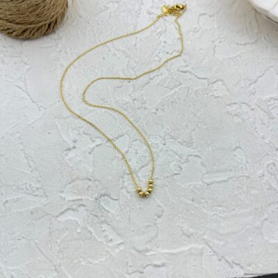گردنبند زنانه ژوپینگ مدل توپی البرنادو کد N5064