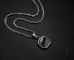 گردنبند اونیکس مردانه کد N1021
