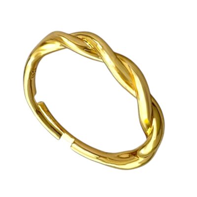 انگشتر زنانه مدل پیچ کد R4868
