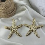گوشواره زنانه مدل ستاره دریایی کد E6450