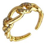 انگشتر زنانه ژوپینگ مدل کارتیه جواهری کد R5097