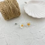 گوشواره زنانه مدل فانتزی طرح گل کد E5684