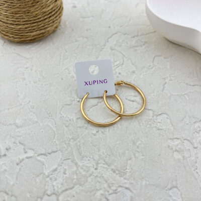 گوشواره زنانه ژوپینگ مدل حلقه ای کد E6084