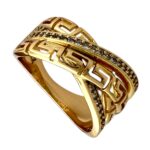 انگشتر زنانه ژوپینگ مدل ورساچه کد R4964