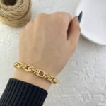 دستبند زنانه ژوپینگ مدل تراش کد B5421