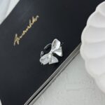 انگشتر زنانه مدل مینیمال پاپیون کد R4908