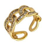 انگشتر زنانه ژوپینگ مدل جواهری کد R51703