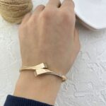 دستبند زنانه ژوپینگ بنگل مدل جواهری کد B5412