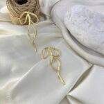 گوشواره زنانه مدل پاپیون کد E6327
