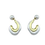 گوشواره زنانه مدل مروارید کد E5860