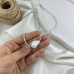 گردنبند زنانه مدل مروارید کد N5224