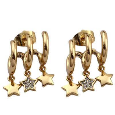 گوشواره زنانه ژوپینگ مدل ستاره کد E5993