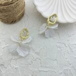 گوشواره زنانه مدل برگ کد E5881
