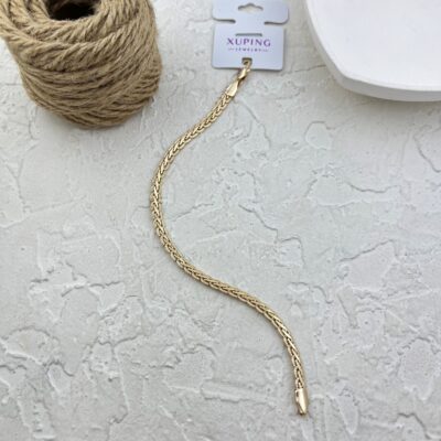دستبند زنانه ژوپینگ طرح طلا کد B5310