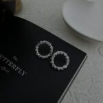 گوشواره زنانه مدل خاویاری کد E6218