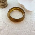 دستبند زنانه بنگل مدل رزین کد B5371