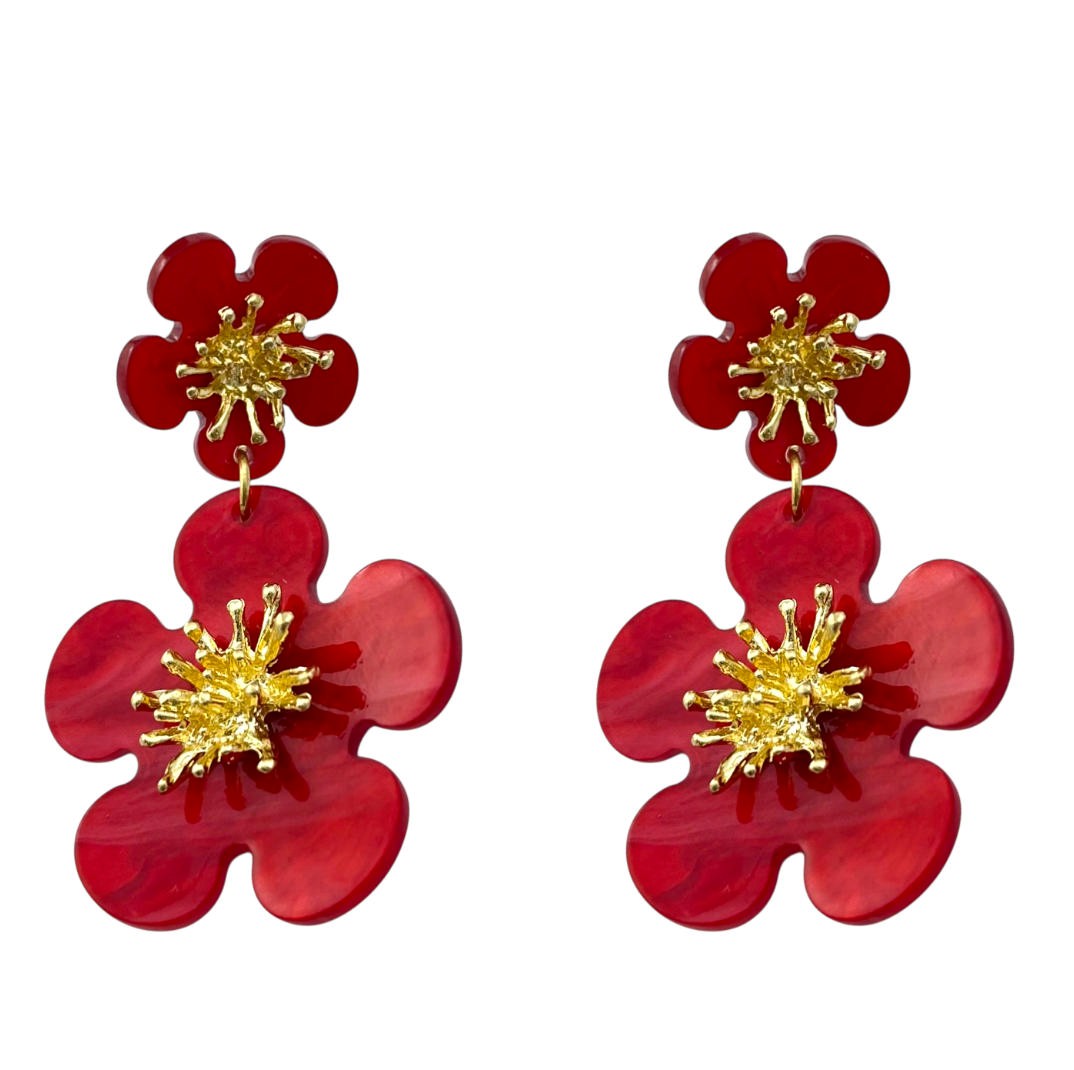 گوشواره-زنانه-مدل-گل-کد-E6103-1 گوشواره زنانه مدل گل کد E6103