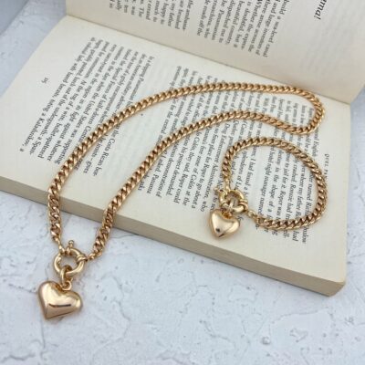 نیم ست زنانه ژوپینگ مدل کارتی قلب کد M4167