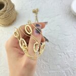 گردنبند زنانه مدل مینیمال سه لاین کد N5182
