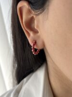 گوشواره میناکاری ژوپینگ کد E1030