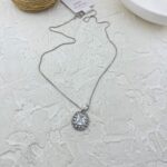 گردنبند زنانه ژوپینگ مدل تک نگین جواهری N5111
