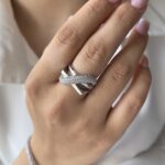 انگشتر جواهری ژوپینگ کد‌ R1009