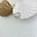 انگشتر زنانه ژوپینگ مدل جواهری کد R4930