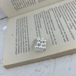 انگشتر زنانه مدل گوی توپی کد R4639