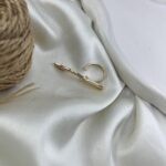 انگشتر زنانه مدل موج کد R51818