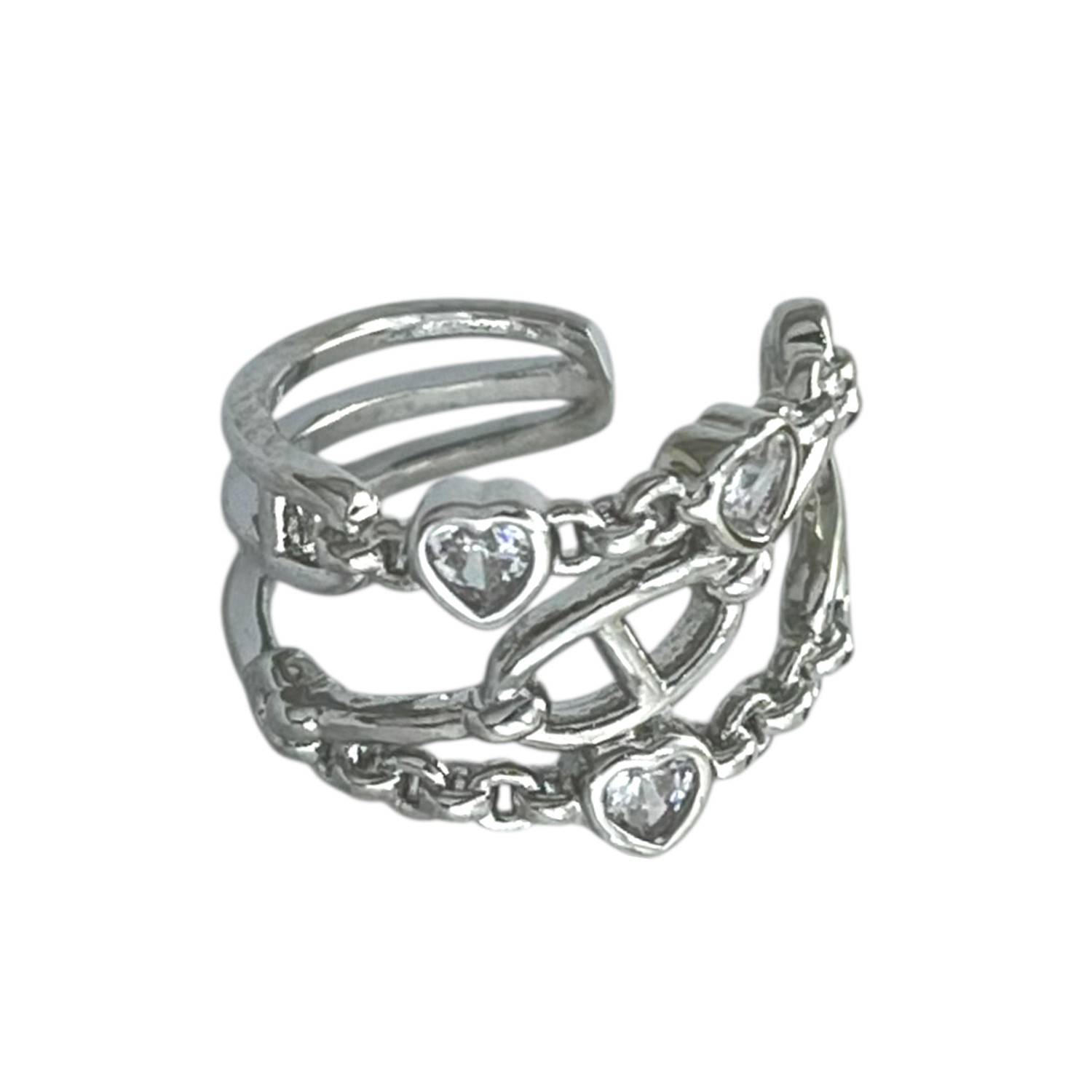 گوشواره-زنانه-ایرکاف-مدل-نگین-E6203-1 گوشواره زنانه ایرکاف مدل نگین E6203