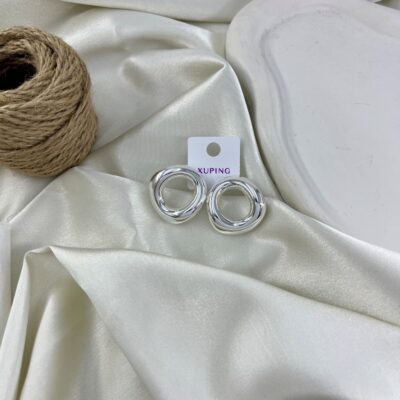 گوشواره زنانه ژوپینگ مدل حلقه ای کد E6506