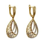 گوشواره زنانه ژوپینگ مدل پیچ کد E6287