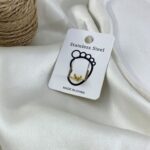 انگشتر پا و بند انگشتی زنانه مدل پروانه کد A4601