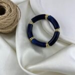 دستبند زنانه بنگل مدل رزین کد B5578
