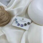گوشواره زنانه مدل سواروسکی کد E6546