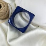 دستبند زنانه بنگل مدل رزین کد B5599