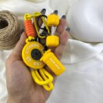 آویز کیف چارم بگ جاکلیدی مدل ماگ دمبل وزنه کد J4184